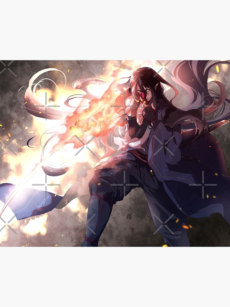 "Nat19 Saint of Fire and Ice" Poster by Nat19Official Redbubble