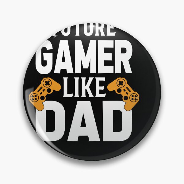 Item preview, future gamer like dad designed and sold by Fislux.