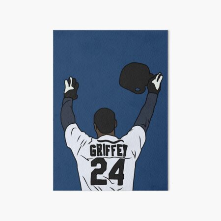 Ken Griffey Jr. Swing Art Board Print for Sale by RatTrapTees