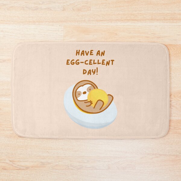 Item preview, Have An Eggcellent Day Sloth  designed and sold by theslothinme.