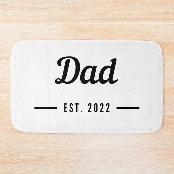Item preview, Dad EST. 2022. Simple Typography Design For The New Dad Or Dad To Be. designed and sold by That Cheeky Tee.