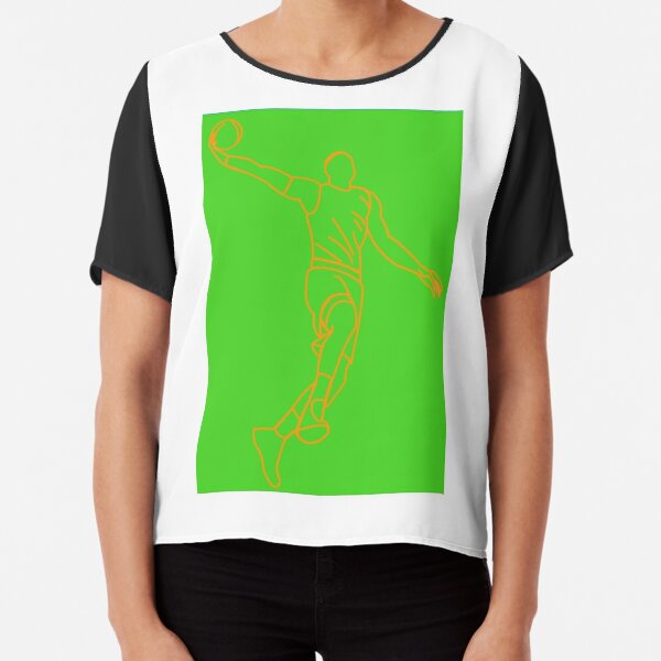 Basketball Top mousseline