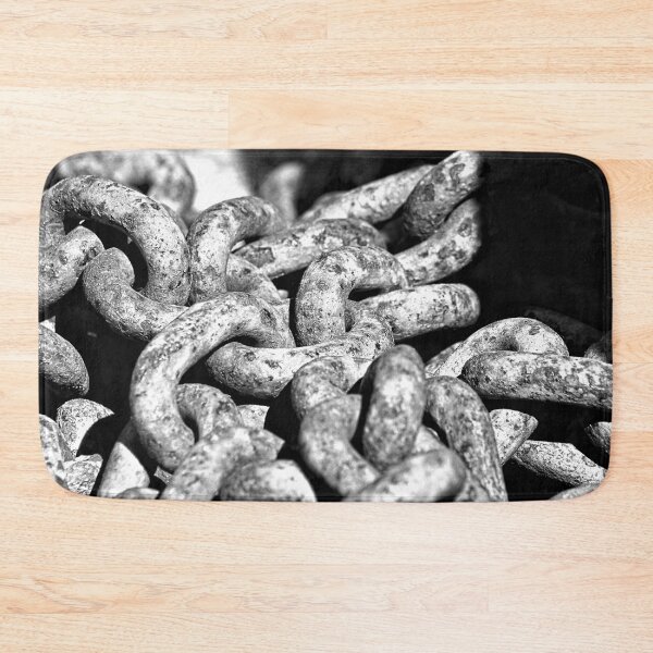 Item preview, Naval Rusty Iron Chain designed and sold by Anna Lemos.