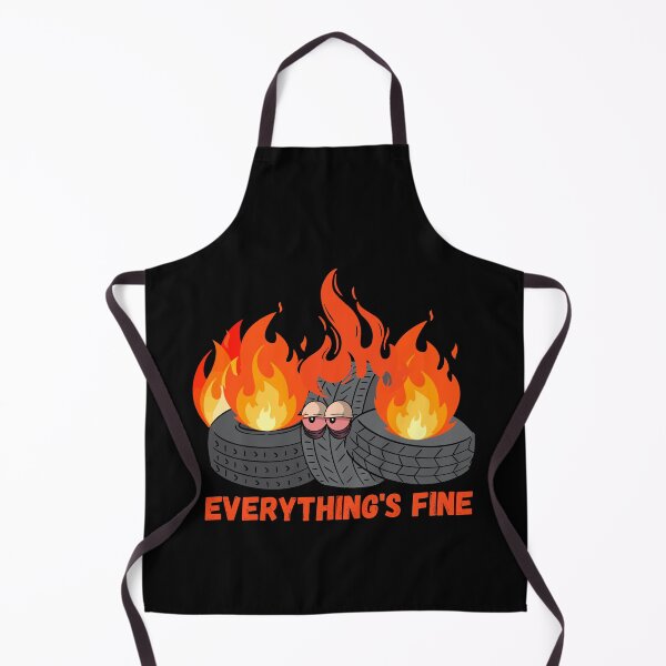 Item preview, Tire fire everything is fine designed and sold by Light79.