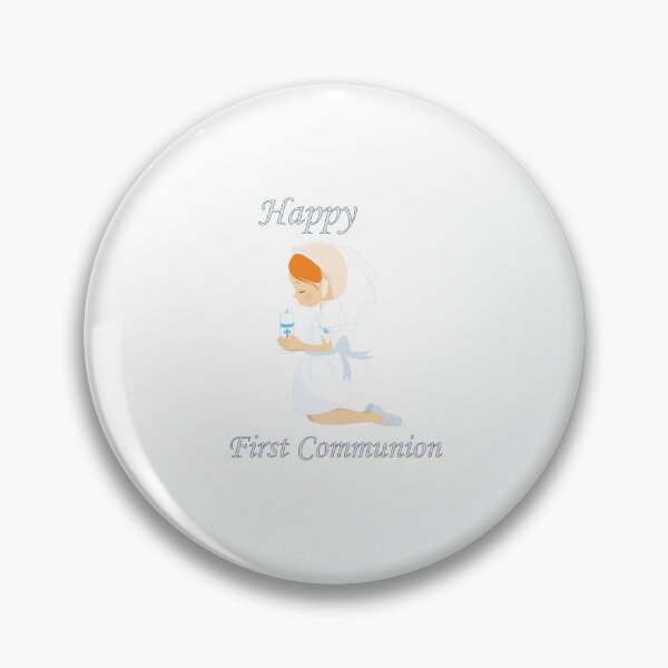 Item preview, First Communion Kneeling Redhead Girl designed and sold by ThirdFall.