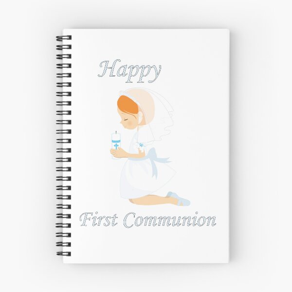Item preview, First Communion Kneeling Redhead Girl designed and sold by ThirdFall.