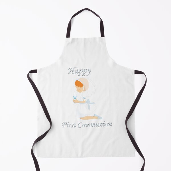 Item preview, First Communion Kneeling Redhead Girl designed and sold by ThirdFall.