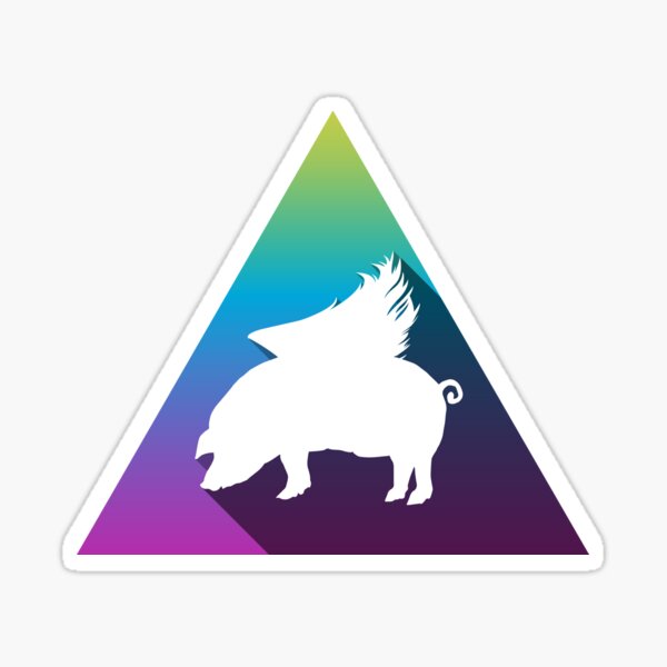 Welcome to the Machine Sticker