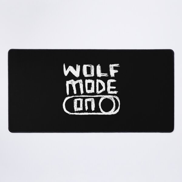 Item preview, Wolf Mode ON for Full Moon designed and sold by badlydrawnbabe.