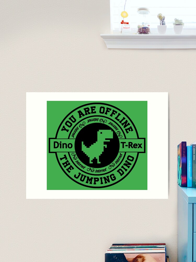 Classic gamer dino google Photographic Print by ANAIDEIADESIGNS