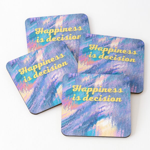 Item preview, Happiness is decision designed and sold by nobil77.