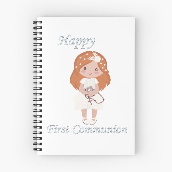 Item preview, First Communion Standing Redhead Girl designed and sold by ThirdFall.