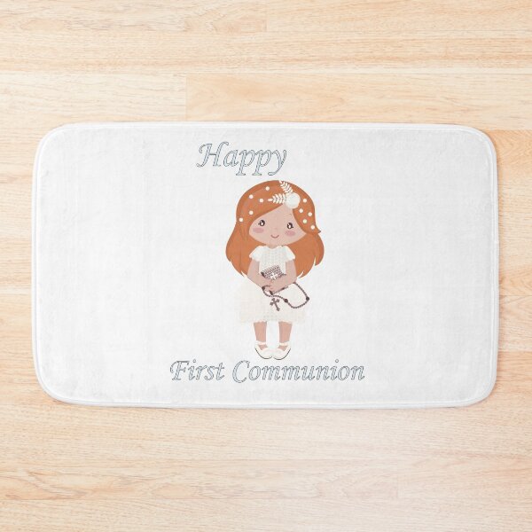 Item preview, First Communion Standing Redhead Girl designed and sold by ThirdFall.