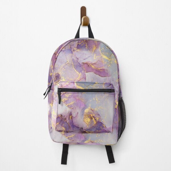 Item preview, Pastel Purple, Blue and Gold Glitter Marble Pattern designed and sold by silviaol.