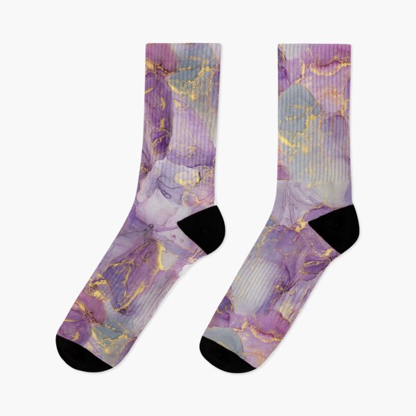 Item preview, Pastel Purple, Blue and Gold Glitter Marble Pattern  designed and sold by silviaol.
