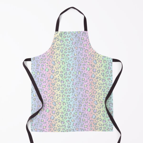 Item preview, Soft Pastel Double Rainbow Leopard Print All Over Animal Pattern designed and sold by Bumblefuzzies.