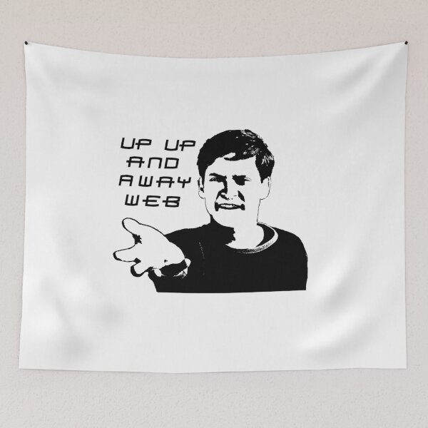 Item preview, Up-Up And Away Web - Tobey Maguire   designed and sold by MichaelBoyle5.