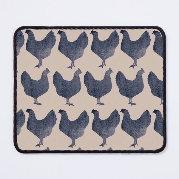 Item preview, Chicken pattern designed and sold by frumpybuncrafts.