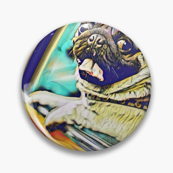 Item preview, Driving Dog Portrait Puppy Pug Life Art designed and sold by TheWildFlix.