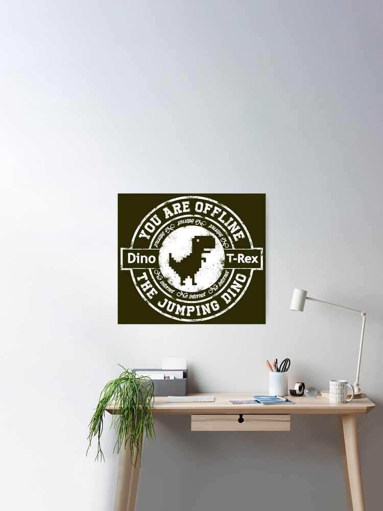 Classic gamer dino google Photographic Print by ANAIDEIADESIGNS