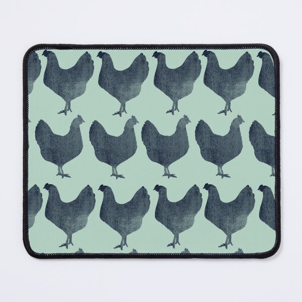 Item preview, Green Chicken Pattern designed and sold by frumpybuncrafts.