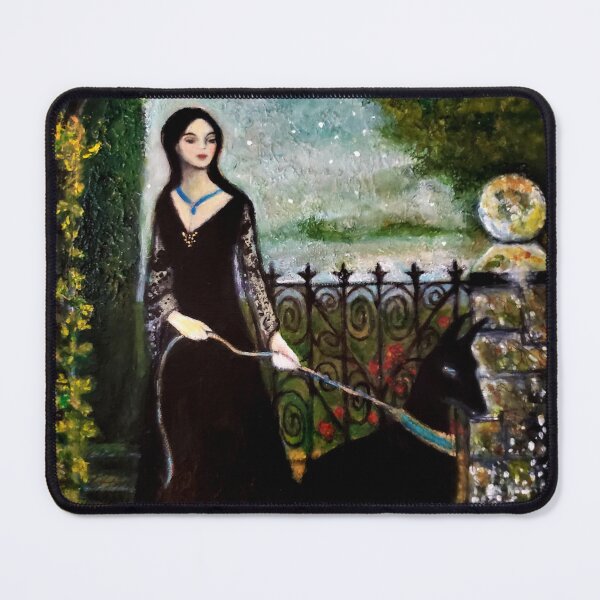 Item preview, The Ruined Garden designed and sold by The Mysterious Domain Alyne Whiteswan Fine Art Prints and Merch.