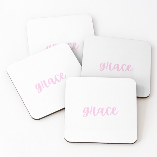 Item preview, Grace Name - Pink designed and sold by moxsto.