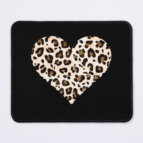 Item preview, Leopard Print Heart designed and sold by Bumblefuzzies.