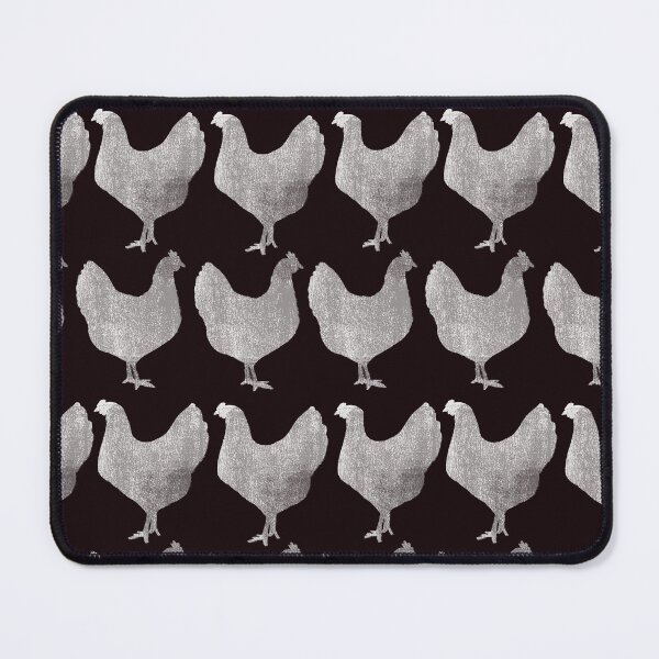 Artikelvorschau, Schwarz-Weiß-Huhn-Muster entworfen und verkauft von frumpybuncrafts.