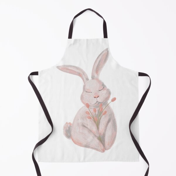 Item preview, Pastel Watercolor Bunny With Flowers designed and sold by silviaol.