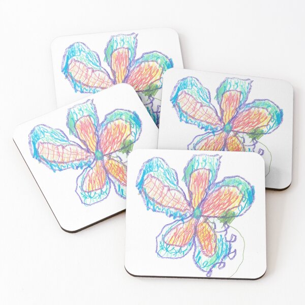 Item preview, Turquois Patchwork Flower  designed and sold by Joshandcompany.
