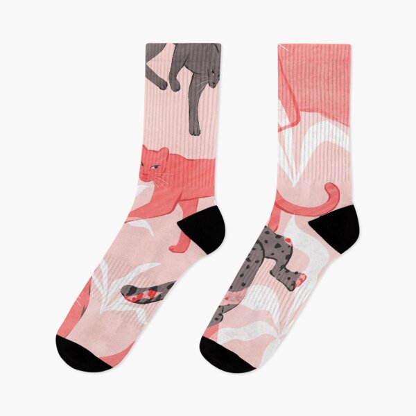 Item preview, Blush & Gray Panthers designed and sold by SunLee Art.