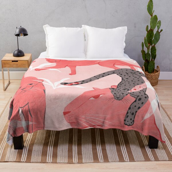 Item preview, Blush & Gray Panthers designed and sold by SunLee Art.