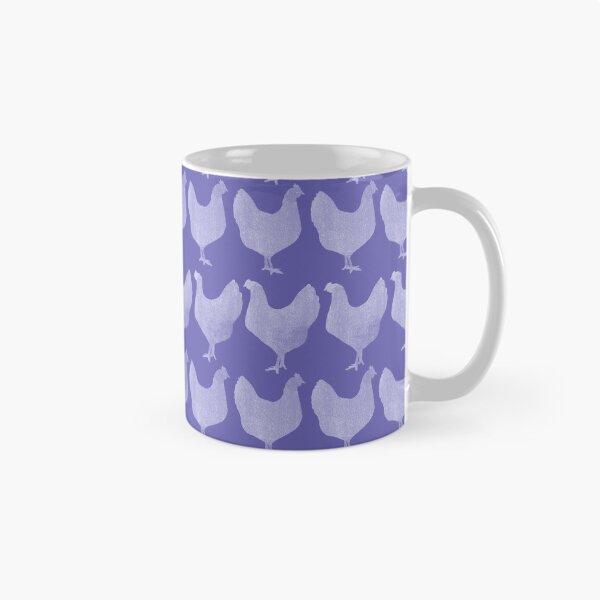 Item preview, Purple Chicken Pattern designed and sold by frumpybuncrafts.
