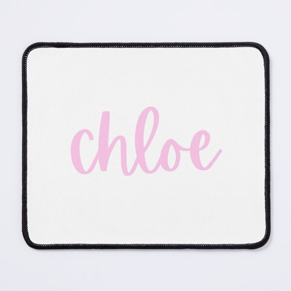 Item preview, Chloe Name - Pink designed and sold by moxsto.