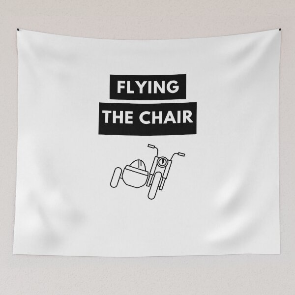 Item preview, Sidecar addict design. Flying the chair. designed and sold by MayaAndNora.