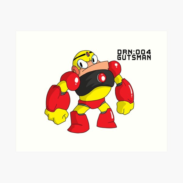 Item preview, Megaman Robot Master - Gutsman designed and sold by Joseph Keen.