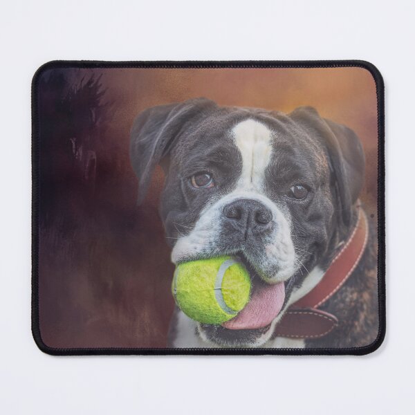 Item preview, Boxer with Tennis Ball designed and sold by Elisabeth Lucas.