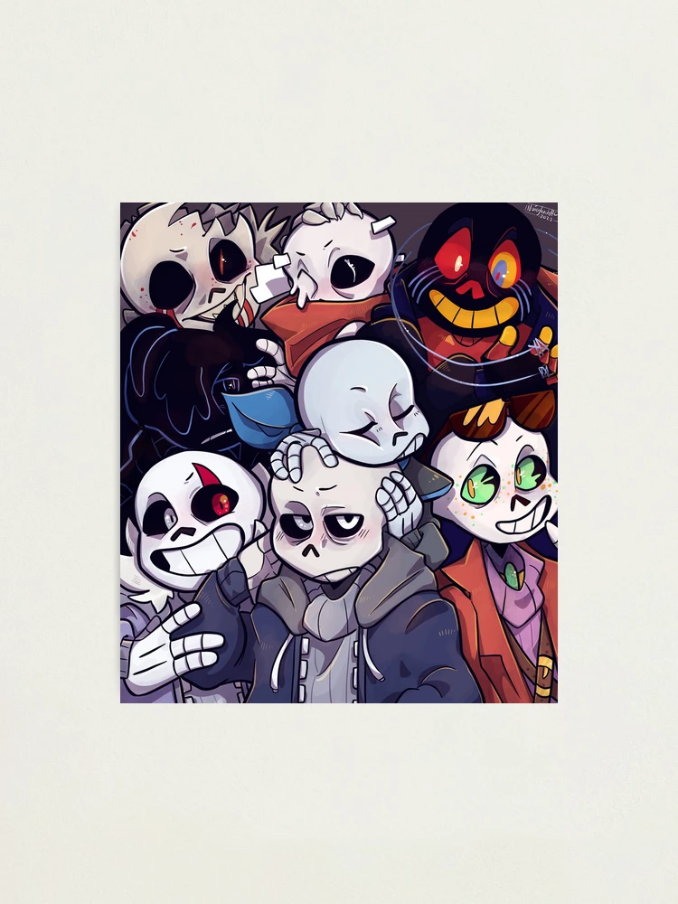 Horror sans  Art Board Print for Sale by ElinaSanglert