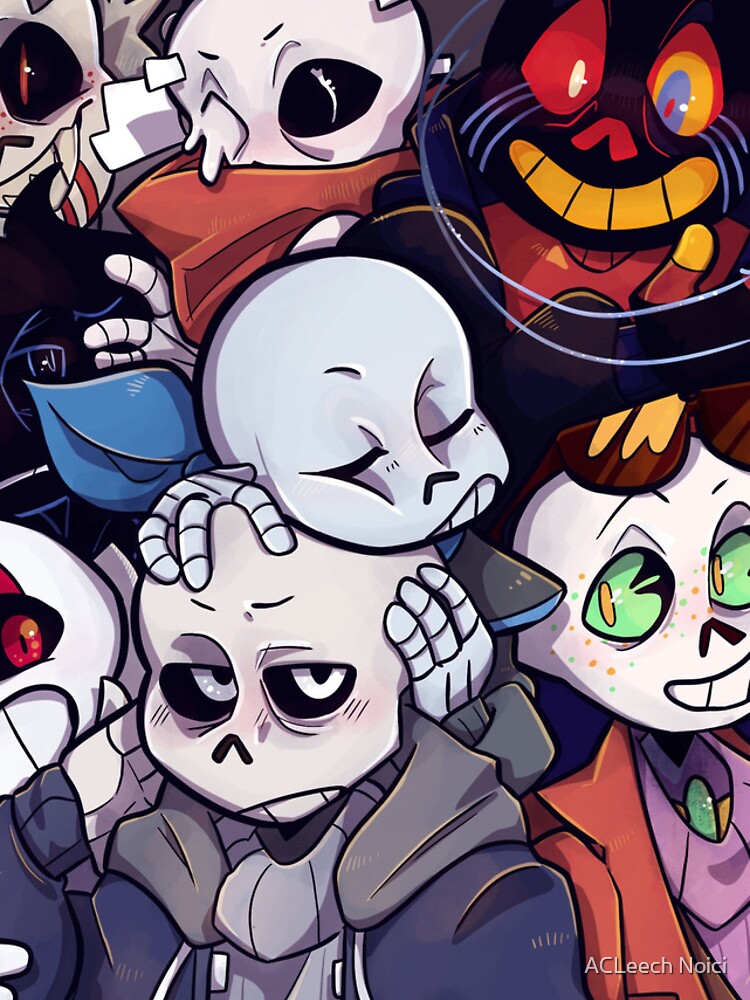 Horror Sans Art Board Print for Sale by Noicyleech