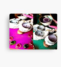 coloured Canvas Print