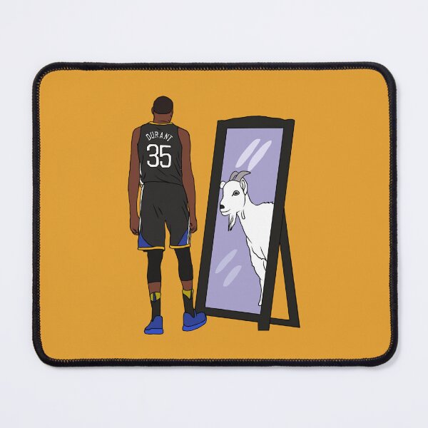 Item preview, Kevin Durant Mirror GOAT (Golden State) designed and sold by RatTrapTees.