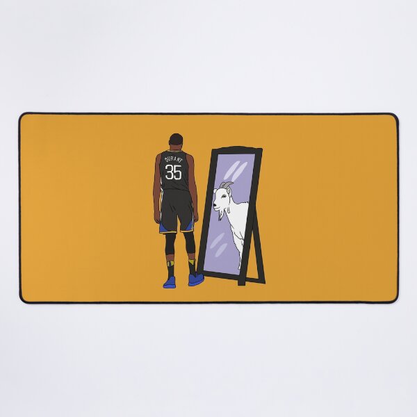 Item preview, Kevin Durant Mirror GOAT (Golden State) designed and sold by RatTrapTees.