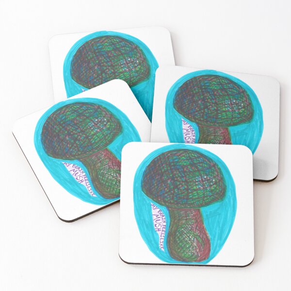 Item preview, My Brain Feels Like Mush Mushroom designed and sold by SassySpike.