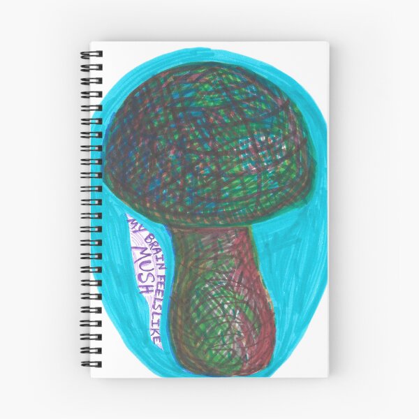 Item preview, My Brain Feels Like Mush Mushroom designed and sold by SassySpike.