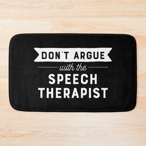 Item preview, Don't Argue With The Speech Therapist designed and sold by teesaurus.