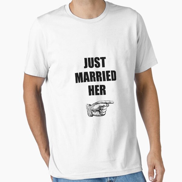 Item preview, Just Married Her designed and sold by TheBestStore.