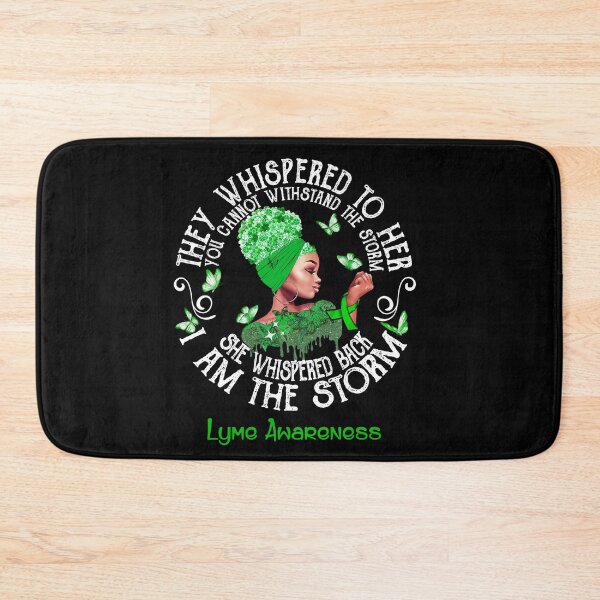 Item preview, Black Girl Fighter Strong I Am The Storm Lyme Awareness designed and sold by Mnrshirley.