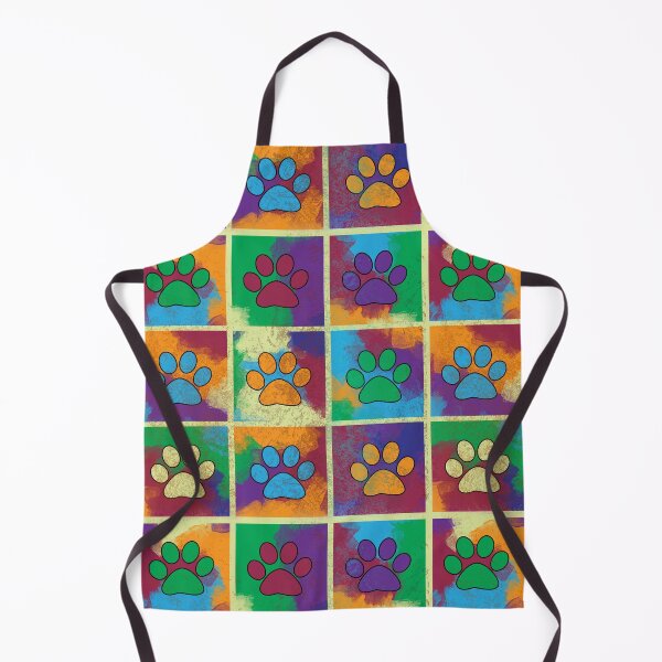 Item preview, Paw prints distrssed - pets designed and sold by i-cottagedesign.