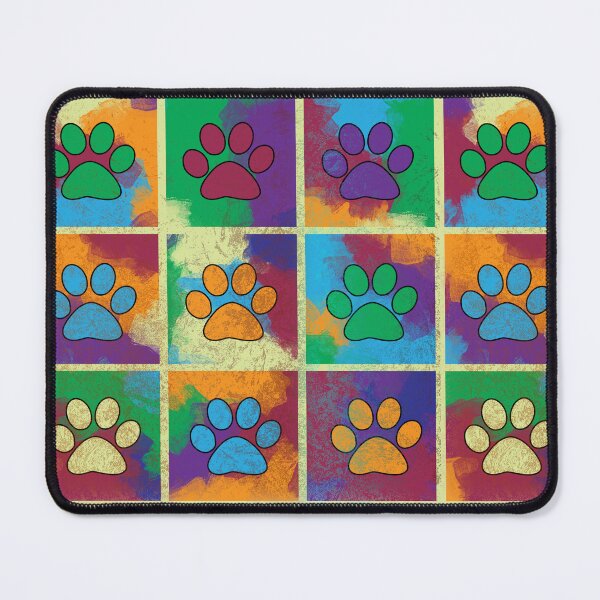 Item preview, Paw prints distrssed - pets designed and sold by i-cottagedesign.